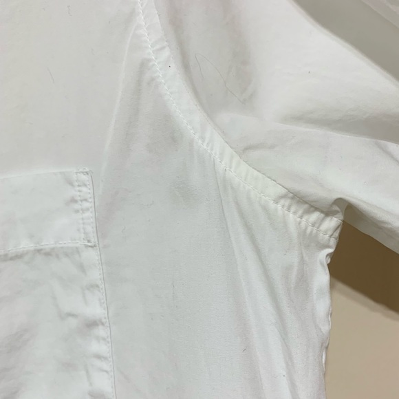 Aritzia Babaton Women’s Crisps Whit Button Down Longsleeves Relaxed Fit XS - Picture 9 of 11